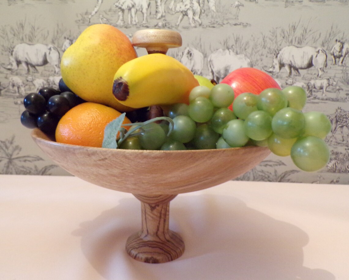Wunderschöne Obstschale Tischmitte handgemachte Obstschale. | Etsy