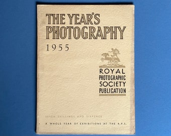 The Years Photography, 1955, Royal Photographic Society, Softback Book