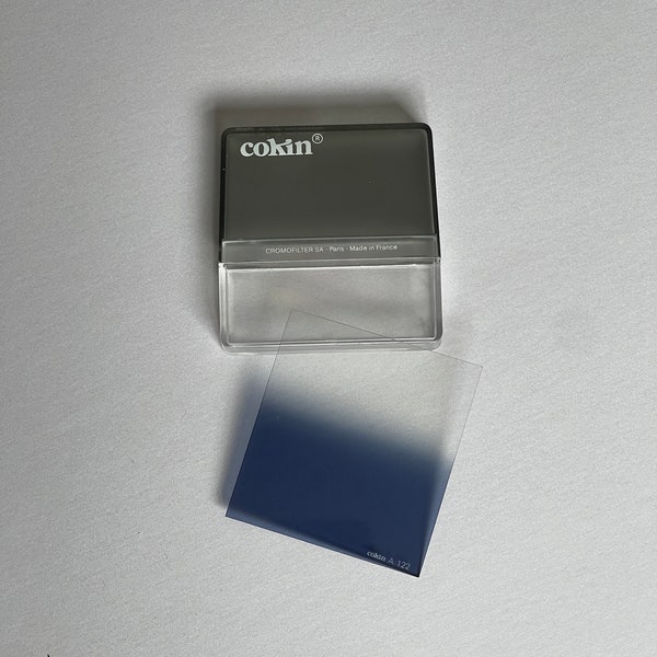 Cokin A series graduated B1 -  A122, Blue filter, with Case