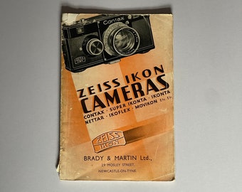 Zeiss Ikon Camera's, Catalogus, Paperback, 1935, 80 Pagina's