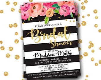 Kate Spade Invite Etsy