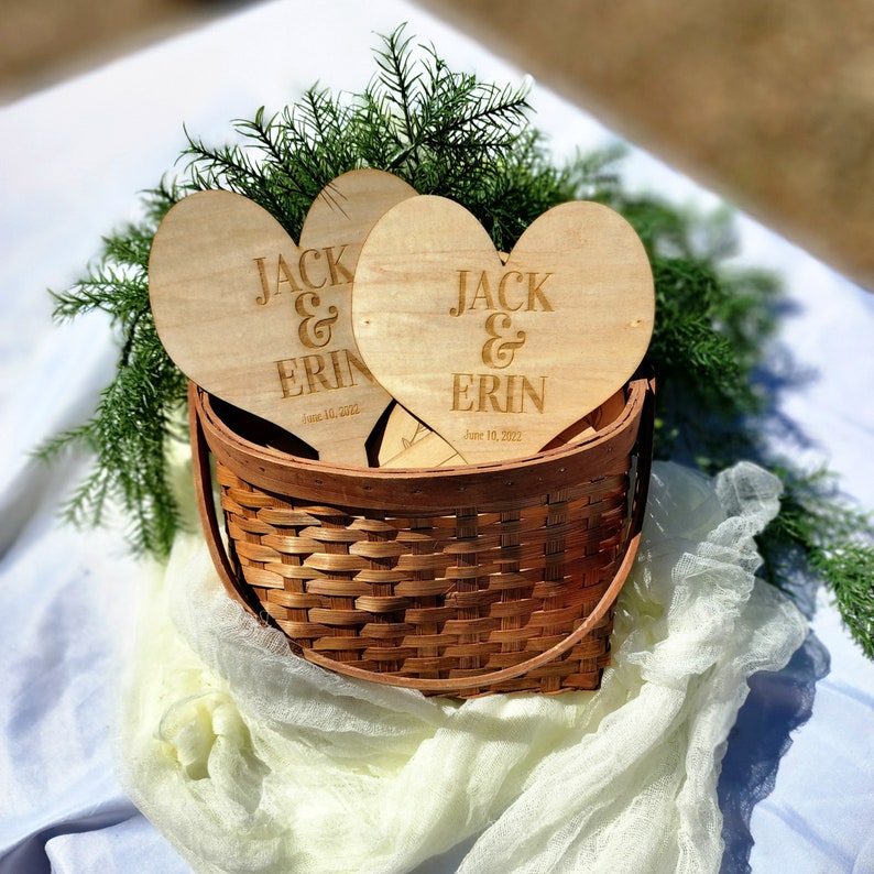 Wooden Hand Fans for Wedding or Event, Engraved Gift, Wedding fan favors, Outdoor ceremony fan, Many Shapes and styles to choose from image 5