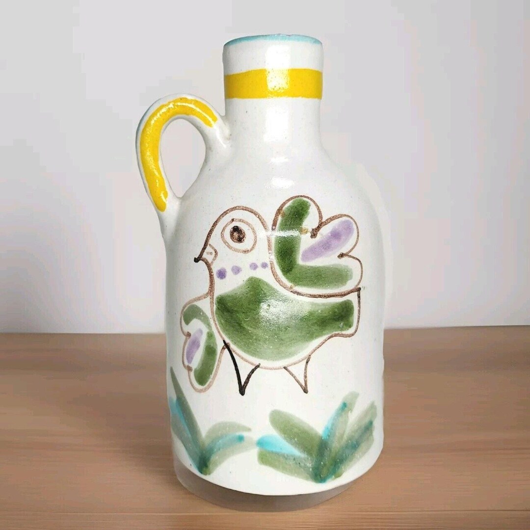 Simone Desimone Giovanni De Simone Desimone Signed Pitcher Jug Picasso-inspired Italy ...