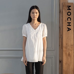 Vestido e túnica Coco MOCHA 2 estilos - Molde de costura em PDF - 4 tipos de papel (A4, Carta EUA, A0, 36" x 48")