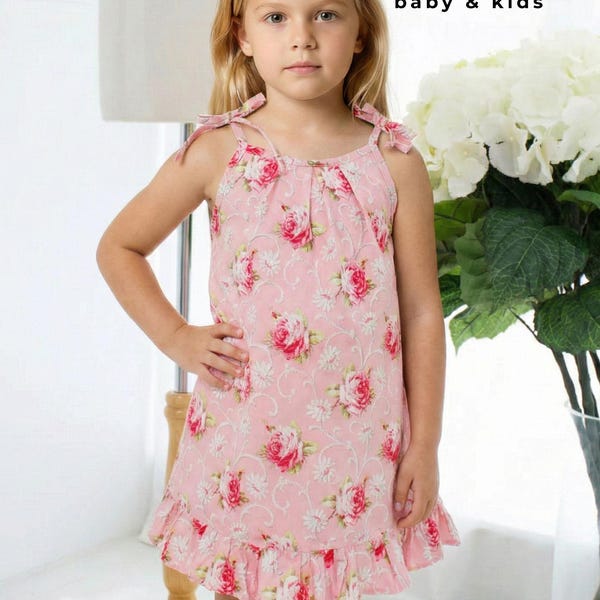 Florence Dress for Baby (6 - 24 months) PDF Sewing Pattern