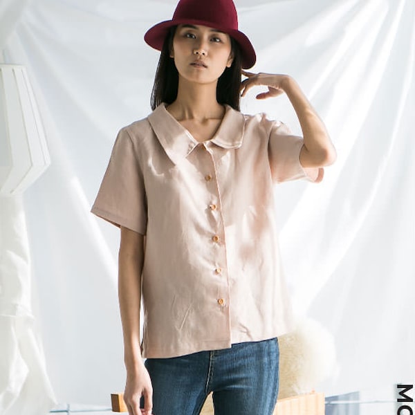 MOCHA Cataleya Blouse PDF Sewing Pattern - 4 Kinds of Paper(A4, US Letter, A0, 36"x48")