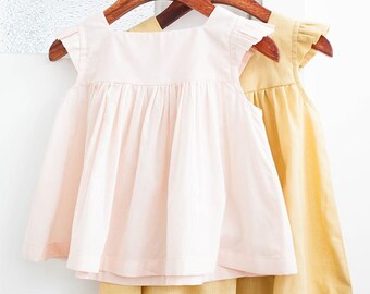 Fay Blouse and Dress for Kids (3Y -10Y) PDF Sewing Pattern