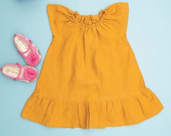 Nyla Rglan Baby Dress (6M -24M) PDF Sewing Pattern