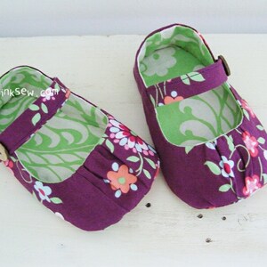 Lydia Baby Mary Janes PDF Sewing Pattern - Etsy