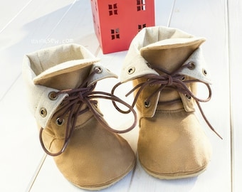 Adler Baby Combat Boots PDF Sewing Pattern