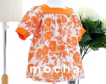 Dorris Baby Dress Sewing Pattern PDF | Toddler Girl Dress Pattern 6M-24M | Ruffle Dress Tutorial | DIY Boutique Clothing for Infants