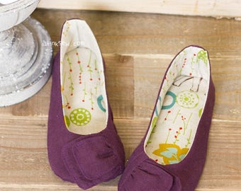 Elizabeth Women's Slipper Sewing Pattern | Fabric Room Shoes PDF | Elegant Indoor Footwear | DIY Handmade Gift Slippers US Sizes 5-11