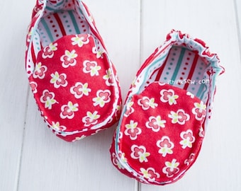 Kathy Baby & Toddler Moccasins PDF Sewing Pattern