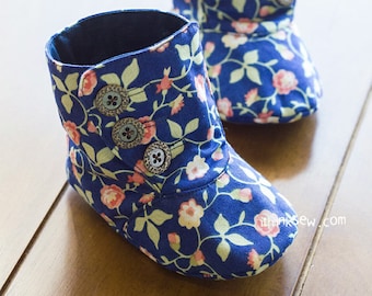 Perry Baby Boots PDF Sewing Pattern