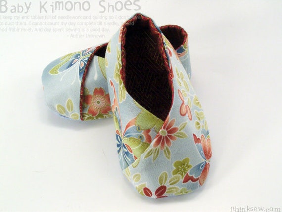 Kimono baby shoes free pattern best sale