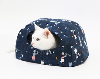 Cat House PDF Sewing Patterns & Video Tutorial (2 Size )