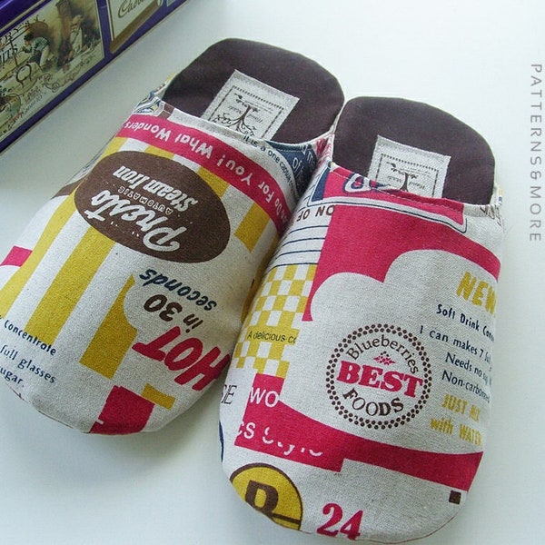 Sewing Slipper Pattern Etsy