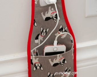 Phone Charger Holder PDF Sewing Pattern