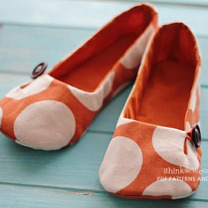 Daphne Women's Shoes PDF Sewing Pattern