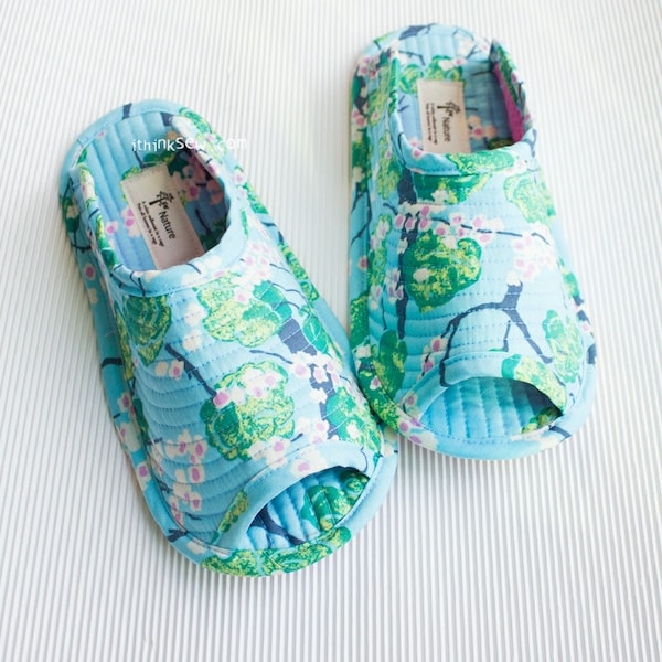 Amber Women's Slippers PDF Sewing Pattern with Video Instruction