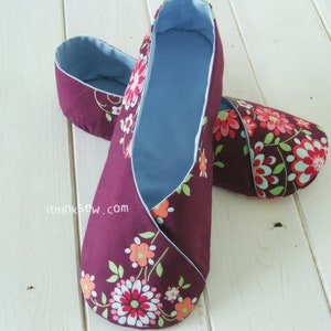 Women Kimono-style Shoes PDF Sewing Pattern - Etsy