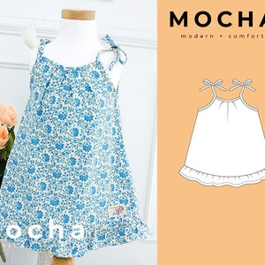 Florence Dress for Kids 3Y-10Y PDF Sewing Pattern image 1