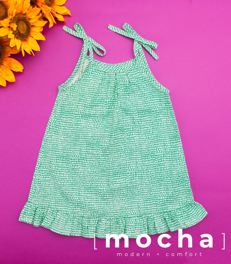 Florence Dress for Kids 3Y-10Y PDF Sewing Pattern image 3