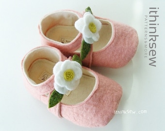 Lilly Baby Mary Janes PDF Sewing Pattern