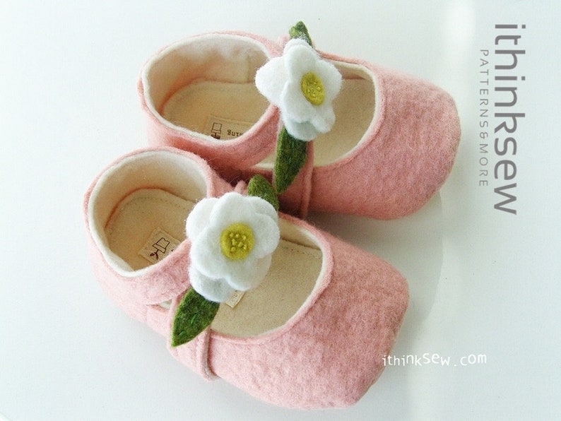 Lilly Baby Mary Janes PDF Sewing Pattern image 1