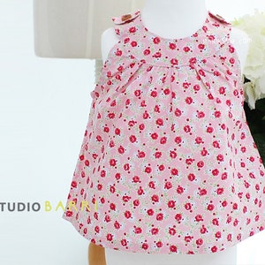 Camilla Blouse for Baby (6 - 24 months) PDF Sewing Pattern