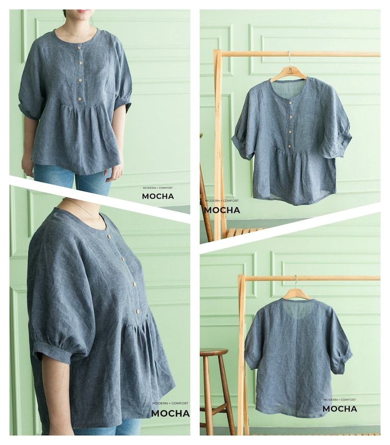 LAINEY BLOUSE (LINEN)