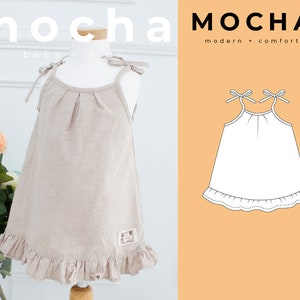 Florence Dress for Baby (6 - 24 months) PDF Sewing Pattern