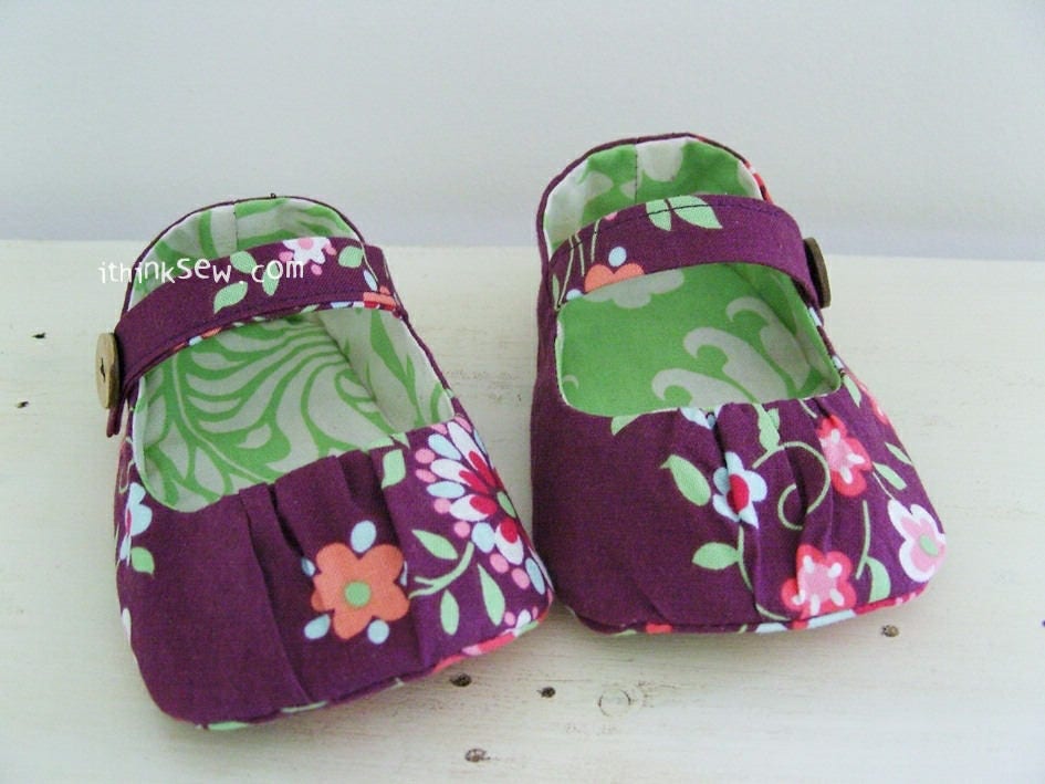 Lydia Baby Mary Janes PDF Sewing Pattern - Etsy