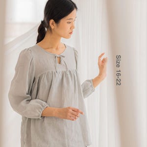 Blusa Nevaeh MOCHA tamanho 16-22 - Molde de costura em PDF - 4 tipos de papel (A4, Carta EUA, A0, 36" x 48")