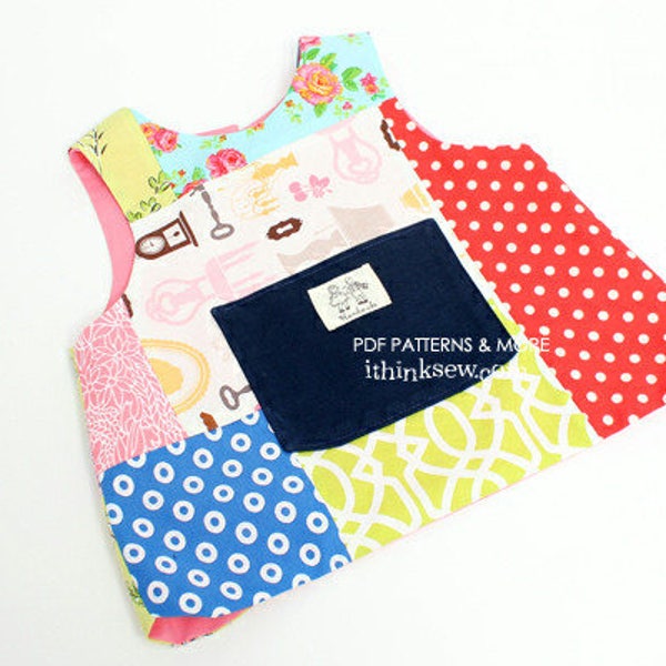 Emery Baby Bib Vest PDF Sewing Pattern