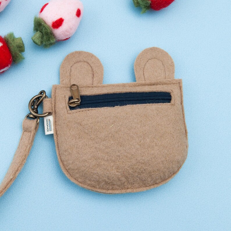Teddy Bear Coin Purse PDF Sewing Pattern Etsy