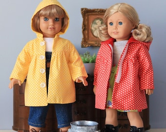 Mackenzie Jacket for 18" American Girl Doll PDF Sewing Pattern