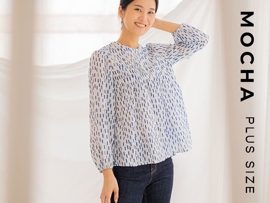 OHGA PATTERN BLOUSEパターンブラウス OHGA PATTERN BLOUSE 【公式通販】