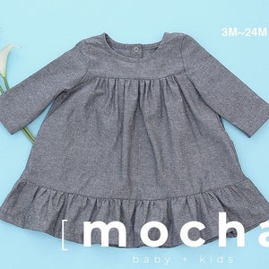 Frances Dress for Baby (3M -24M) PDF Sewing Pattern