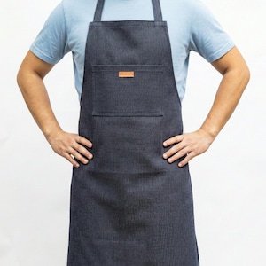 Patrón de costura en PDF para delantal unisex Shayne / Delantal de cocina minimalista en PDF / Delantal de trabajo de lona DIY