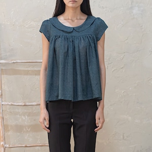 Blusa MOCHA Emmie PDF Padrão de costura - 4 tipos de papel (A4, Carta dos EUA, A0, 36"x48")
