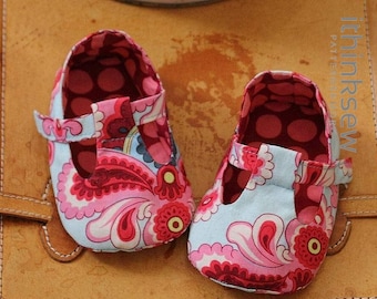 Jordan Baby T-Strap Schuhe PDF Schnittmuster