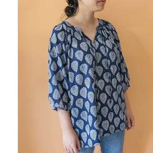 Blusa Raglan Colleen Plus Size MOCHA PDF Padrão de Costura - 4 Tipos de Papel (A4, Carta EUA, A0, 36"x48")