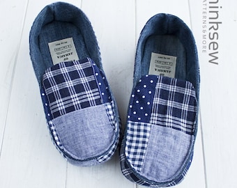 Kathy Men's Moccasins PDF Sewing Pattern