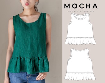 sleeveless t shirt pattern