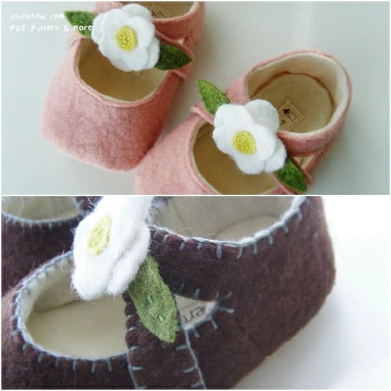 Lilly Baby Mary Janes PDF Sewing Pattern image 5