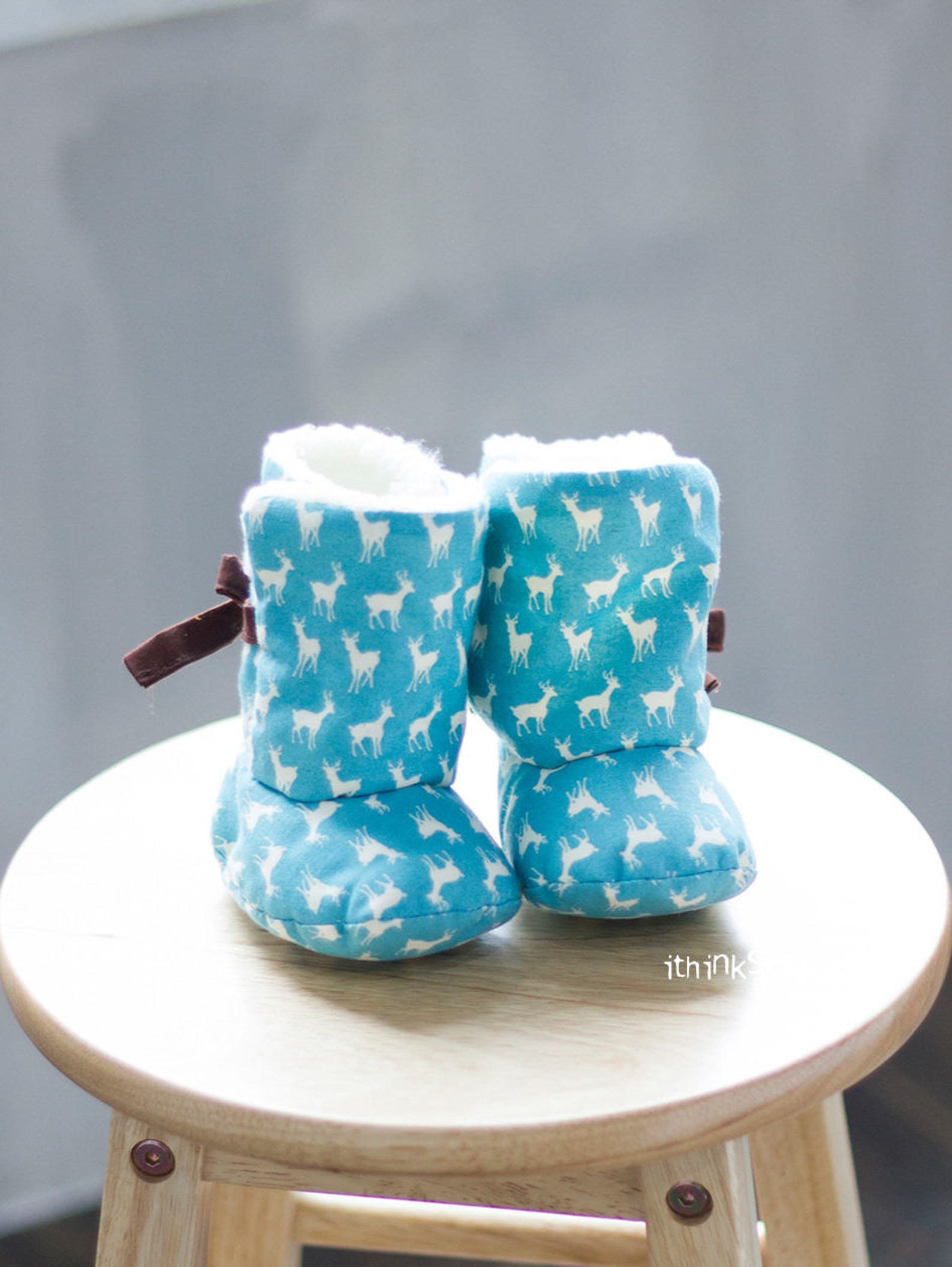 Reese Ribbon Baby Boots PDF Sewing Pattern - Etsy