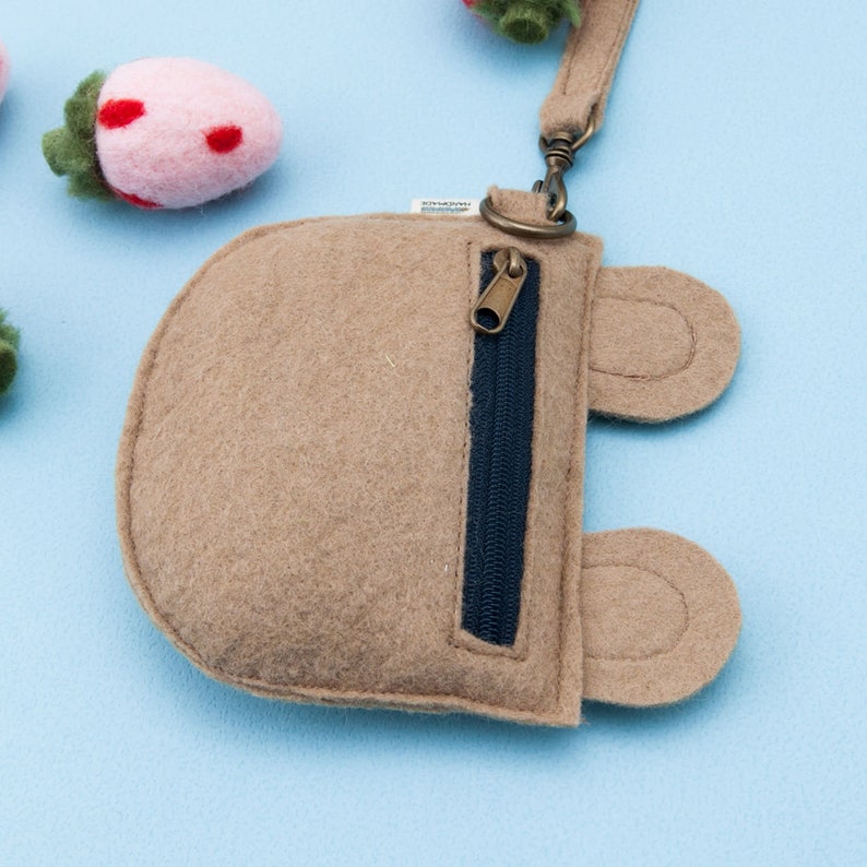 Teddy Bear Coin Purse PDF Sewing Pattern Etsy