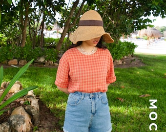 Shae Drop Shoulder Blouse PDF Sewing Pattern - 4 Kinds of Paper (A4, US Letter, A0, 36&quot;x48&quot;)