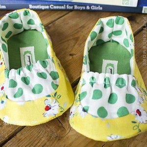 Glen Baby Shoes PDF Sewing Pattern